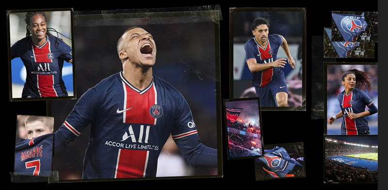 パリ・サンジェルマン、「創設50周年記念」の2020-21新ユニフォーム発表！｜写真7