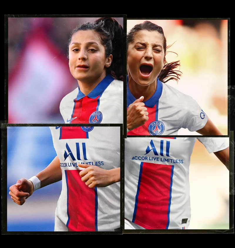 パリ・サンジェルマン、「創設50周年記念」の2020-21新ユニフォーム発表！｜写真6