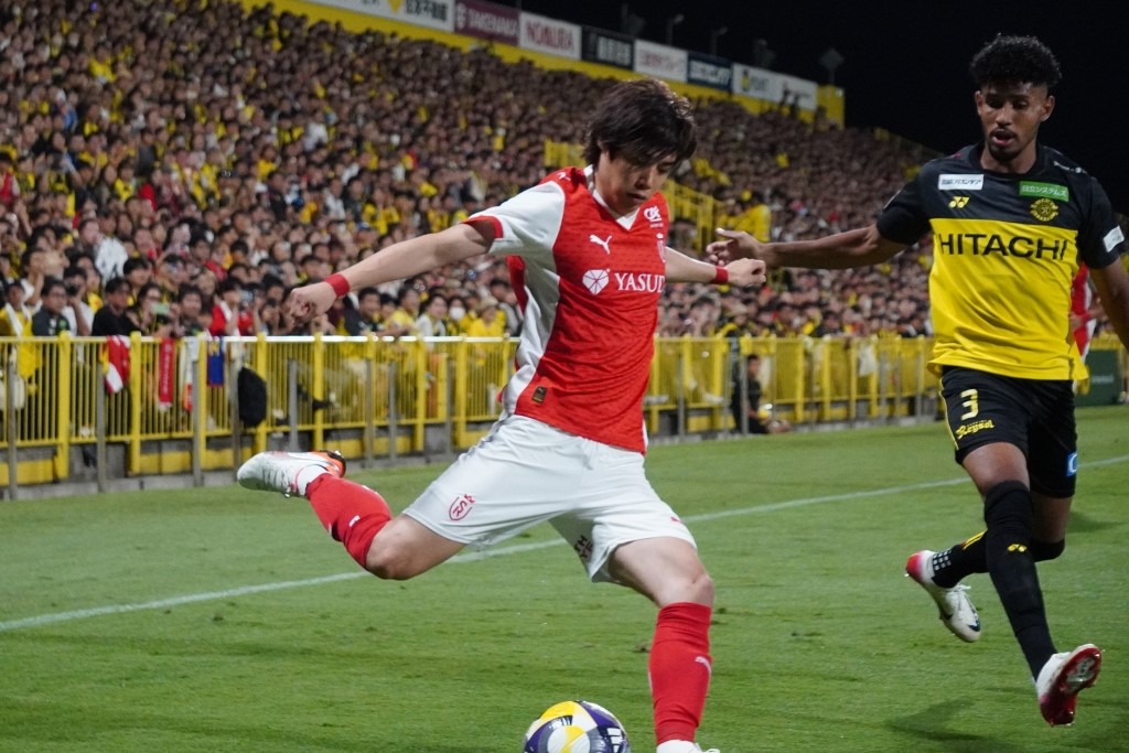 日本代表FW伊東純也、”古巣”柏レイソル戦取材のQoly編集部撮影写真を公開｜写真15