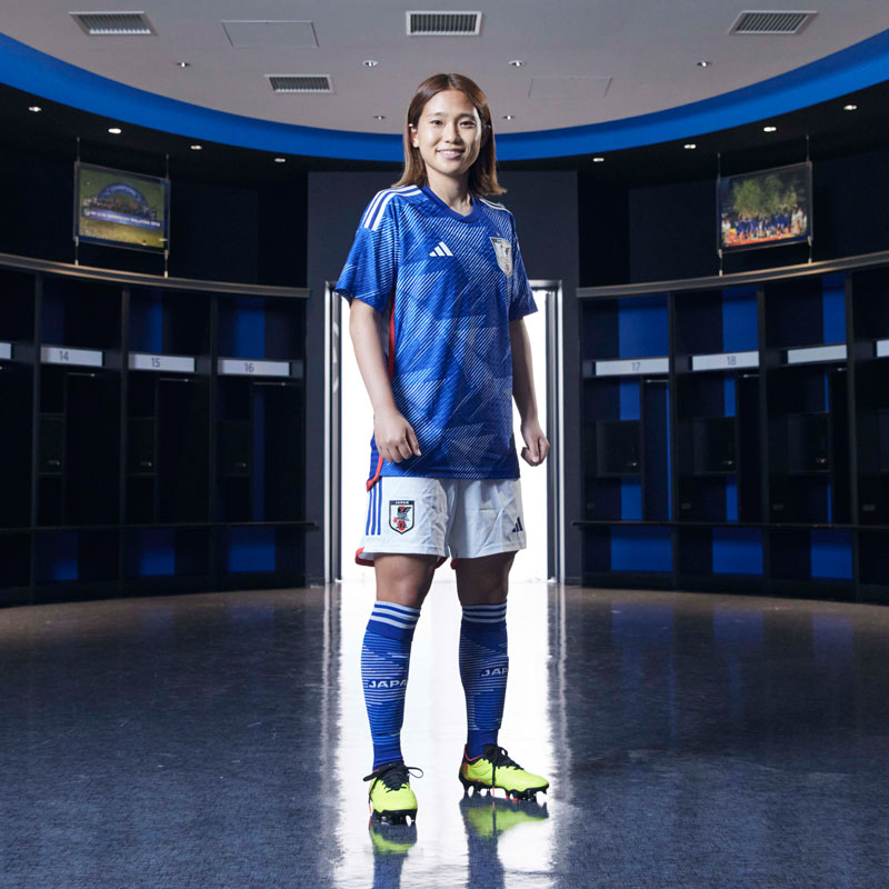 日本代表の新ユニフォーム、男女7選手の着用姿とデザインへの感想を公開！｜写真10