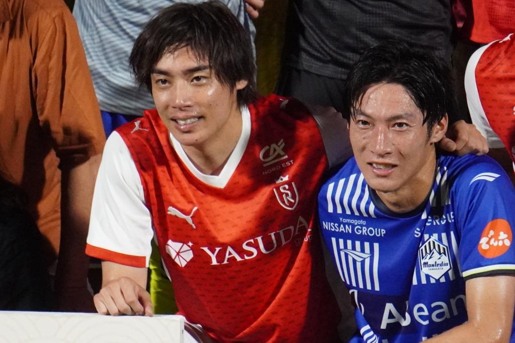 日本代表FW伊東純也、親善試合モンテディオ山形戦後の一問一答「いい雰囲気でできたと思う」｜写真4