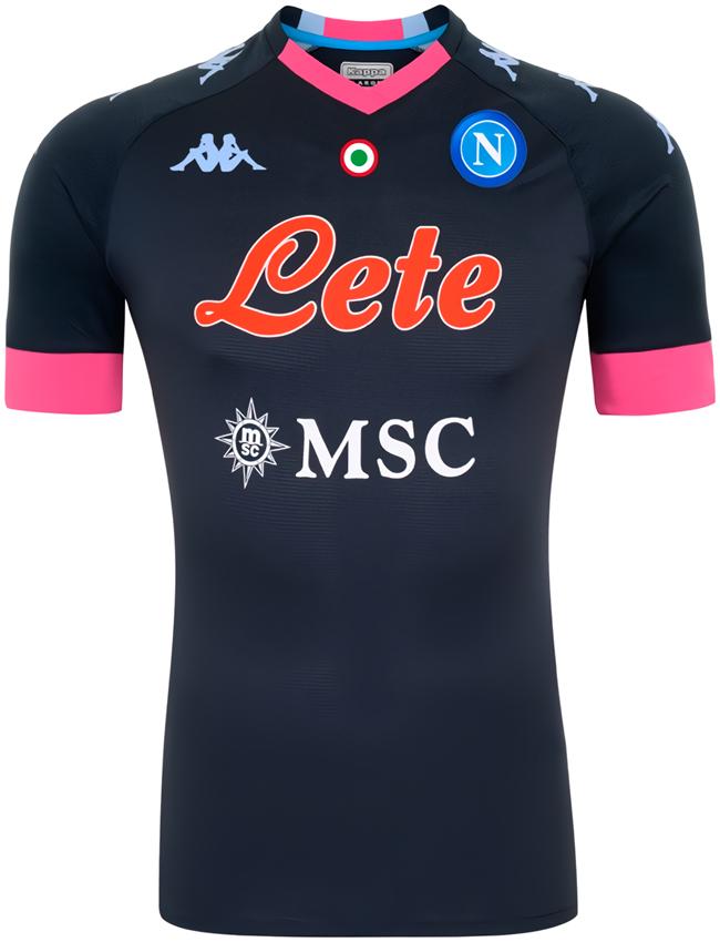 ナポリ、「デザイン全部同じ」の2020-21新ユニフォームを一挙発表！｜写真4