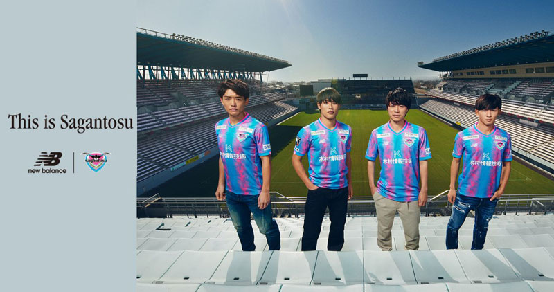 サガン鳥栖、2023新ユニフォーム発表！ギザギザは90年代「懐かしのNBロゴ」｜写真8