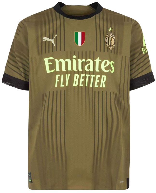 ミランが「十字デザイン」22-23新サードユニフォームを発表！新アウェイユニも掲載｜写真4