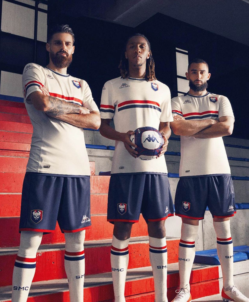 『セントジェームス』とコラボ！長き歴史を誇るカーン、“余白”が美しい110周年記念ユニフォーム｜写真6