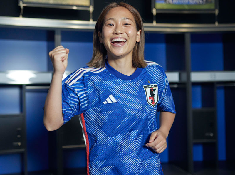 日本代表の新ユニフォーム、男女7選手の着用姿とデザインへの感想を公開！｜写真12