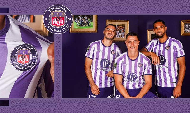 オナイウ阿道が所属のトゥールーズ、23-24新ユニを発表！あの「大躍進シーズン」がよみがえる｜写真7