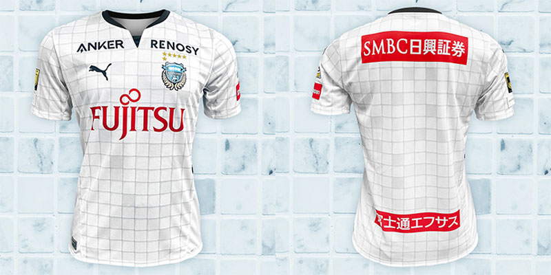 川崎フロンターレ、2022新ユニフォーム発表！なんと「お風呂タイル」をデザイン｜写真4