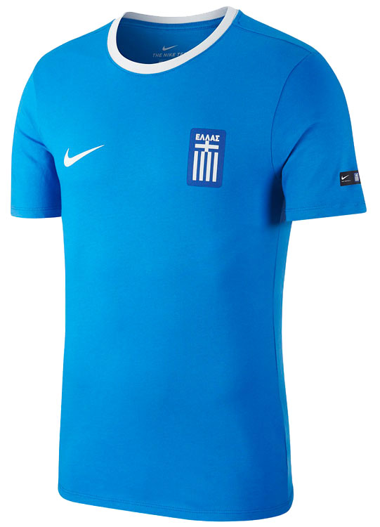 ギリシャ代表、「地中海ブルー」がきれいな2018新ユニフォーム＆チームウェア｜写真6