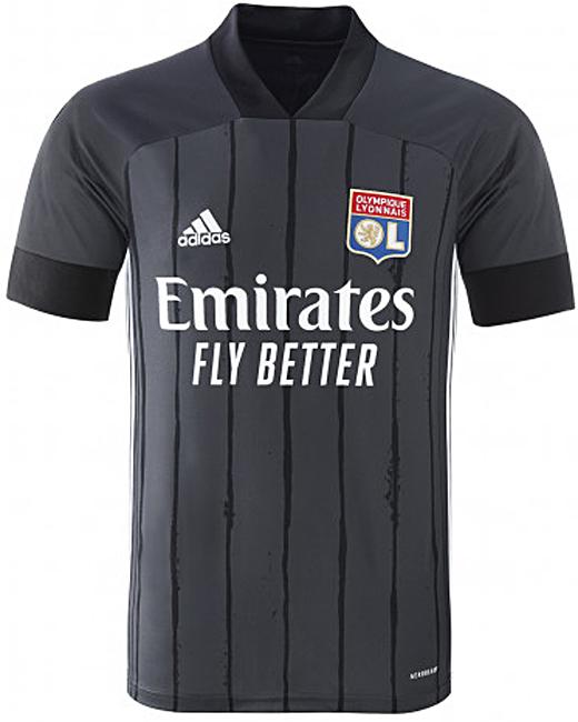 オリンピック・リヨン、2020-21新ユニフォーム発表！胸は「新スポンサー」登場｜写真4