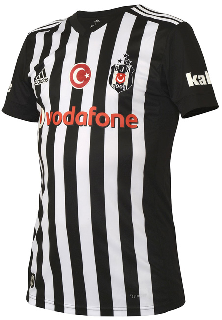 ベシクタシュ、伝統にモダンを取り入れた2017-18新ユニフォーム｜写真5