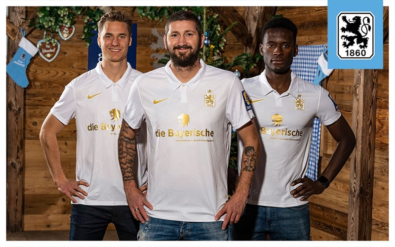 1860ミュンヘン、「クリスマス・ユニフォーム」発表！売上げの一部を寄付｜写真5