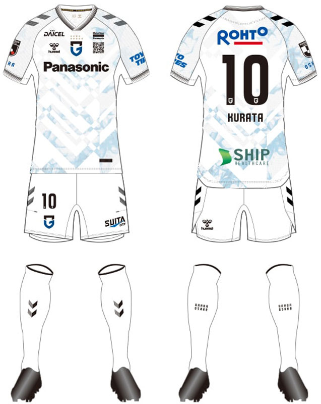 ガンバ大阪が2024新ユニフォームを発表！「漆黒に燃える青き炎」の傑作デザインが誕生｜写真8