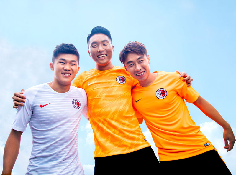 香港代表、高貴な“四爪龍”を胸に付けた2018新ユニフォームを発表！｜写真7