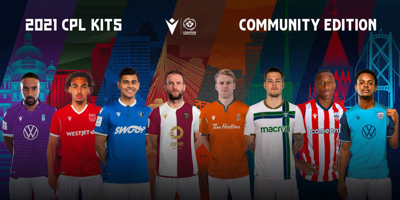 すべてMACRON！カナダ・プレミアリーグ2021、「全チームのユニフォームまとめ」｜写真9