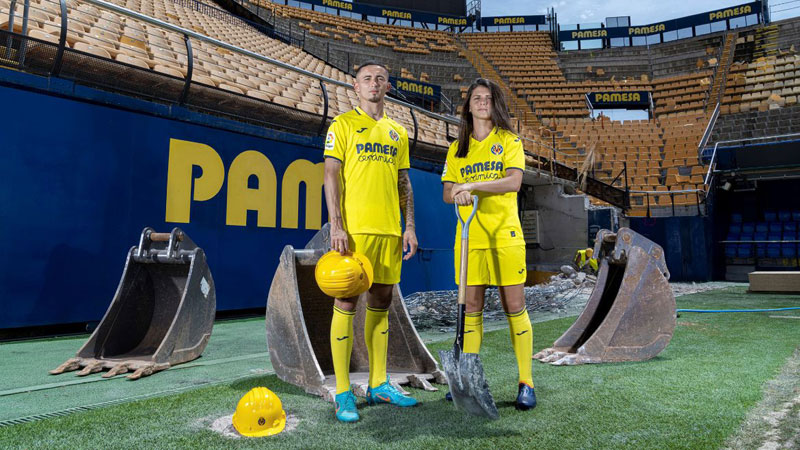 ビジャレアル、2022-23新ユニフォーム発表！デザインは鉄板「イエローサブマリン」｜写真3