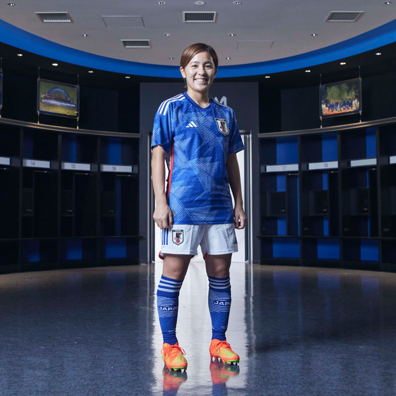 日本代表の新ユニフォーム、男女7選手の着用姿とデザインへの感想を公開！｜写真16