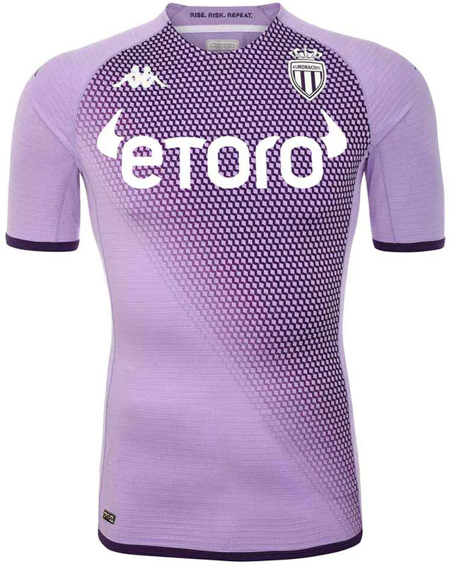 南野所属のモナコ、薄紫の22-23サードユニフォーム発表！“漆黒のアウェイ”も掲載｜写真4