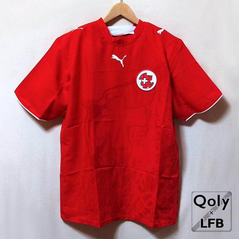 “珍記録”でW杯ベスト16に！スイス代表、「2006ホーム」ユニフォーム｜写真5