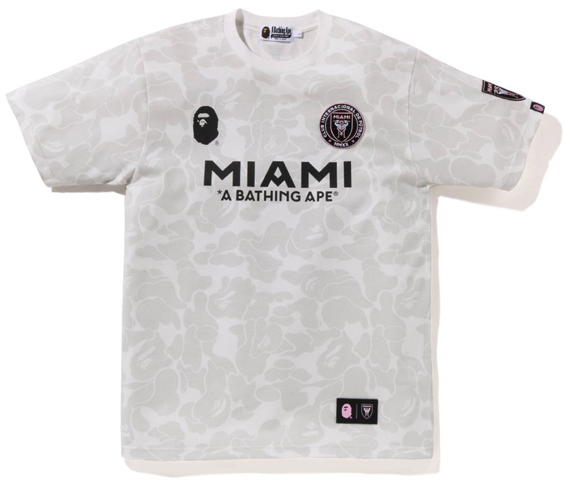 日本の『BAPE』とインテル・マイアミのコラボアイテム登場！メッシにも似合う4アイテムがこちら｜写真3
