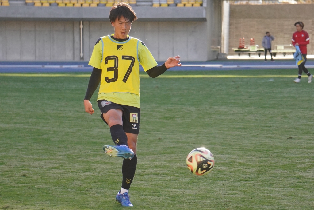 前回参加は名刺配り、今回はプレーで躍動！J3ヴァンラーレ八戸MF山田尚幸の2度目のトライアウト参加を追う｜写真4