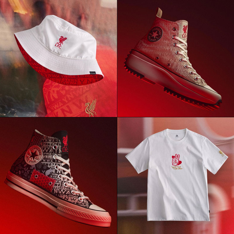 「リヴァプール×CONVERSE」“史上初”のコラボアイテムが公開！日本でも買える？｜写真3