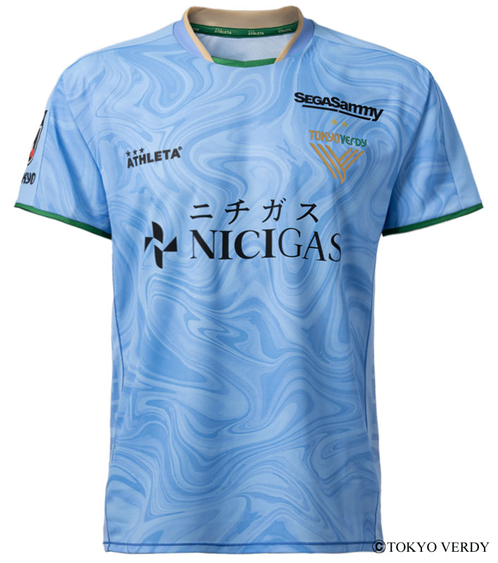 東京ヴェルディ、“ミントチョコ感”の2023新アウェイユニフォームを発表！｜写真4