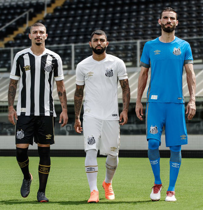 Umbroとのコンビが復活！サントス、2018‐19新ユニフォームを発表｜写真7