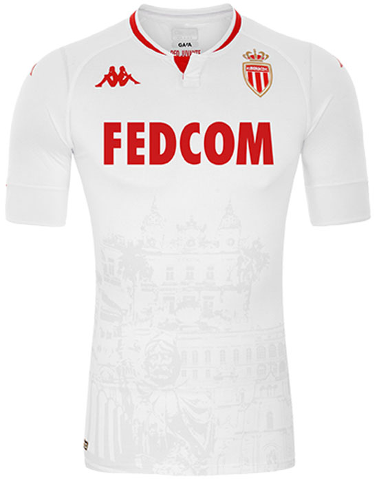 モナコ、2020-21新ユニフォーム登場！裏に「公妃デザインの証明付き」｜写真7