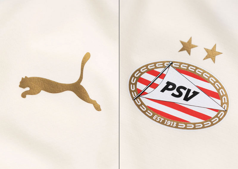 PSVが2023-24新ユニフォームを発表！“シャンパン”で110周年をオシャレに祝う｜写真3