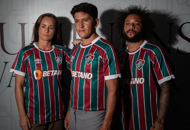 名門フルミネンセ、23-24新ユニフォーム発表！レトロなトリコロールは“1952”へのオマージュ｜写真5