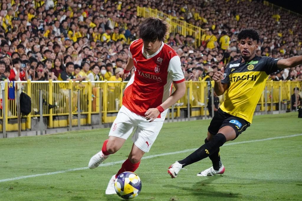 日本代表FW伊東純也、”古巣”柏レイソル戦取材のQoly編集部撮影写真を公開｜写真14