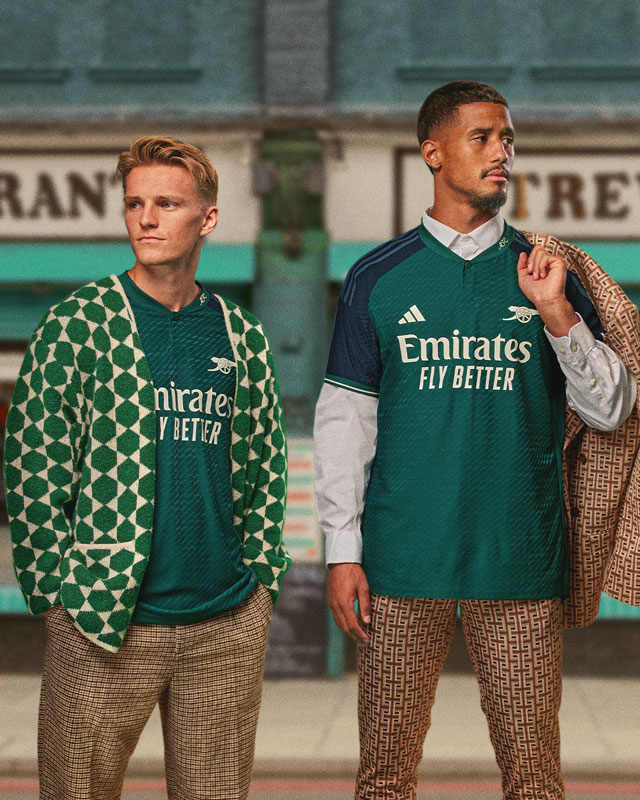 アーセナルが80年代レトロな新ユニフォーム発表！「不人気だった」緑ユニが華麗に大復活を遂げる｜写真8