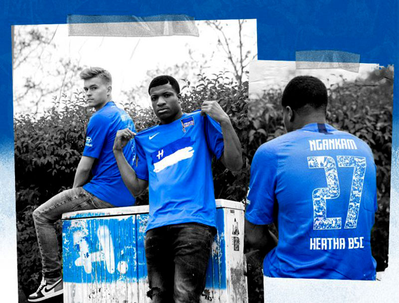 ヘルタ、「ファンとの一体感を描く」2020-21限定ユニフォームを発表！｜写真5