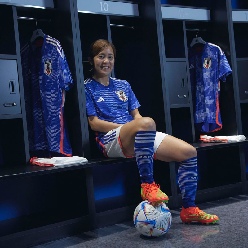 日本代表の新ユニフォーム、男女7選手の着用姿とデザインへの感想を公開！｜写真18