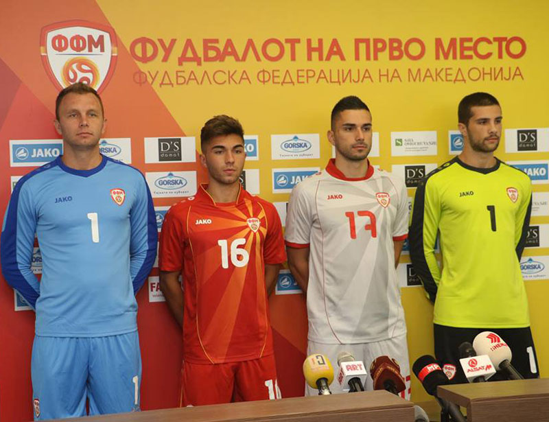 北マケドニア代表、ドイツ戦勝利のユニフォームは「2016年モデル」だった｜写真6