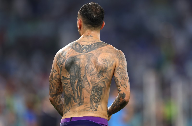 キャプ翼にピカチュウも！W杯アルゼンチン代表のタトゥーがすごい選手たち｜写真4