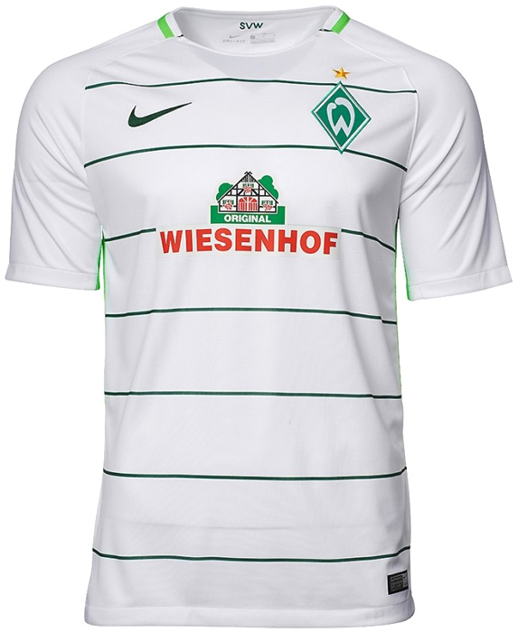 美しきグリーンのコントラスト！ブレーメンの2017‐18ユニフォーム｜写真5