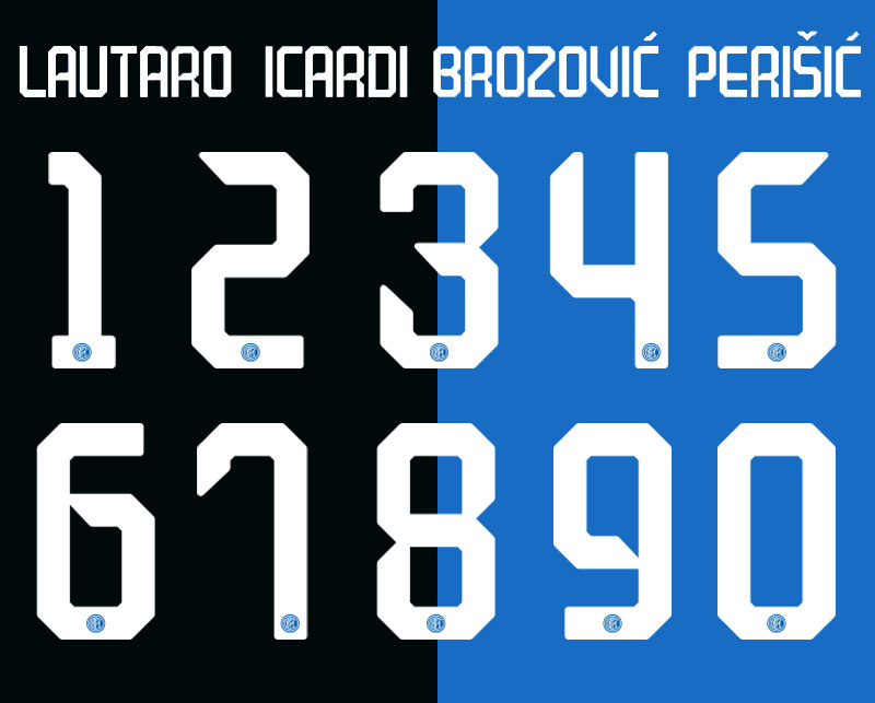 インテル、「斜めストライプ」の2019-20新ユニフォームを発表！新背番号も掲載｜写真5
