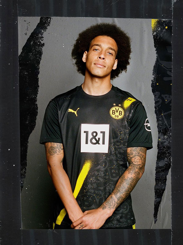 ドルトムント、「グラフィックアート」な2020-21アウェイユニフォームを発表！｜写真3
