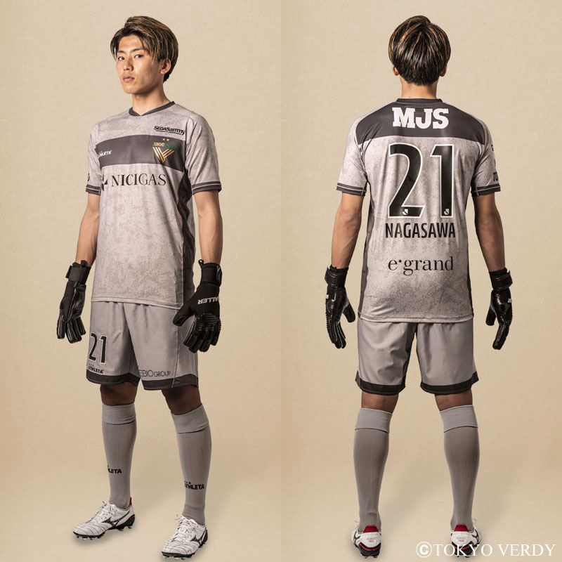 東京ヴェルディ、新アウェイユニフォームを発表！アイボリーに「グランジ柄」デザイン｜写真4