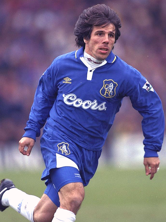 チェルシー、激動の90年代を戦った「青のユニフォーム」をまとめて振り返る｜写真5