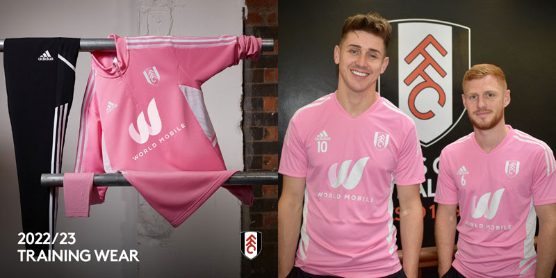 クラブ史上初のピンク！フラムが23-24新アウェイユニを発表　衝撃カラーの理由はアレだった｜写真4