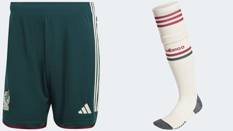 “アステカの神”降臨！メキシコ代表、「新エンブレム」の2022カタールW杯ユニフォームを発表｜写真7