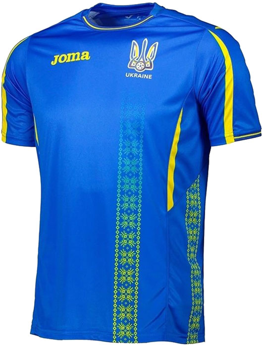 ウクライナ代表、民族調の模様が印象的なW杯「予選」ユニフォーム｜写真3