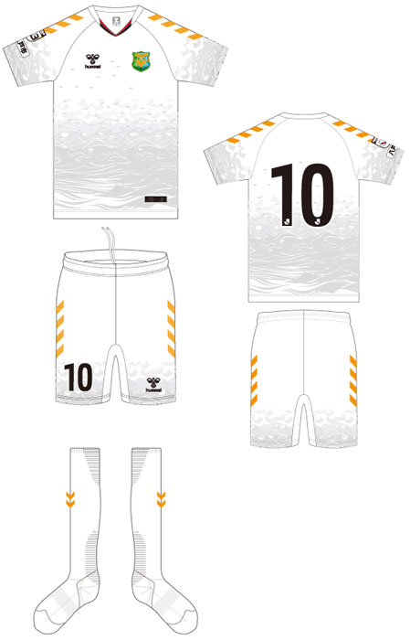 ヴァンラーレ八戸、「浮世絵風デザイン」の2023新ユニフォームを発表！｜写真4