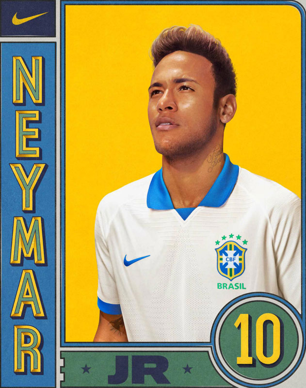 ブラジル代表、コパ・アメリカに向けた新ユニフォーム発表！「100周年記念」が登場｜写真12