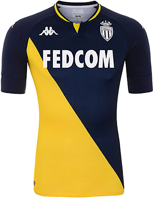 モナコ、2020-21新ユニフォーム登場！裏に「公妃デザインの証明付き」｜写真4