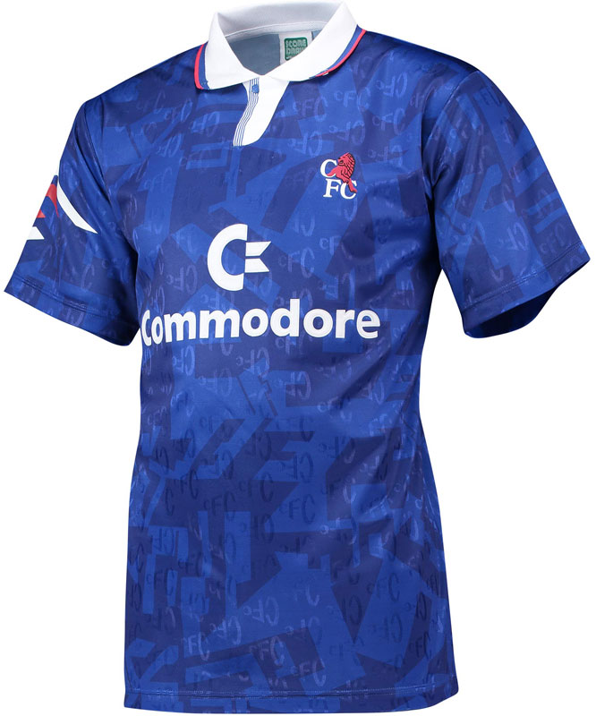 チェルシー、古き良き「Commdore時代」3つのレトロユニフォーム｜写真4