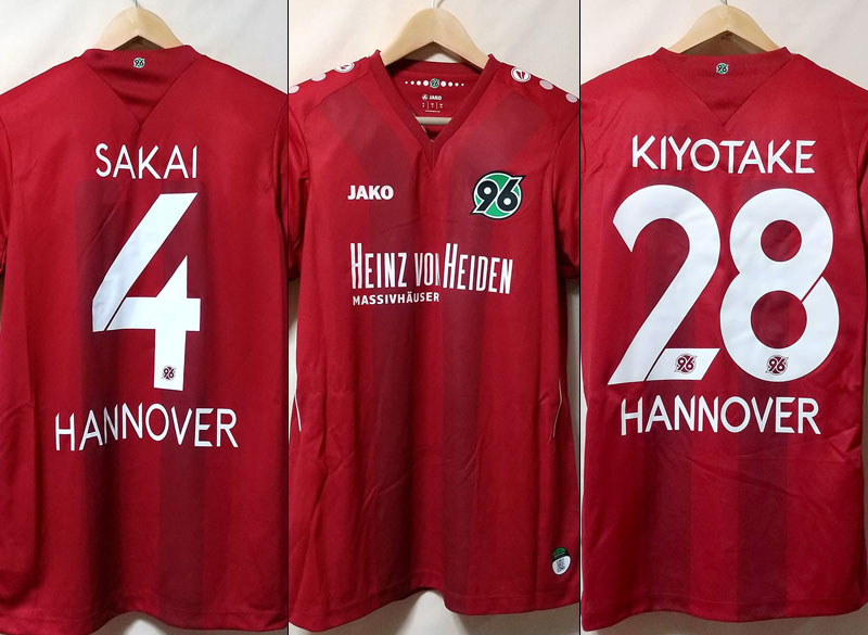 酒井と清武「日本代表コンビ」実現！ハノーファー、2014-15ユニフォーム｜写真6